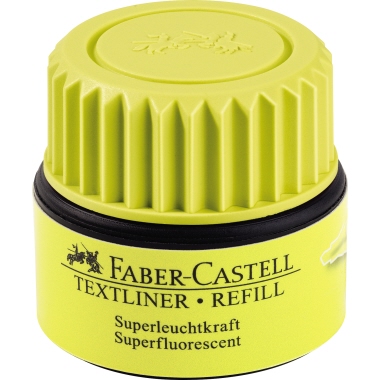 Faber-Castell Nachfülltinte Textmarker Textliner Refill 1549 gelb Produktbild