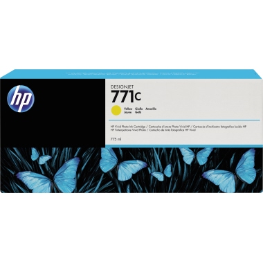 HP Tintenpatrone 771C gelb Produktbild pa_produktabbildung_1 L