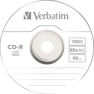 Verbatim CD-R Spindel 100 St./Pack. Produktbild pa_produktabbildung_2 L