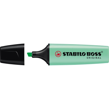 STABILO® Textmarker BOSS® ORIGINAL Pastel pastellminzgrün Produktbild