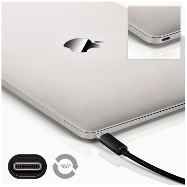 Goobay® USB-Kabel SuperSpeed USB-C-Stecker/USB-A-Stecker schwarz 1 m Produktbild pa_ohnedeko_1 L