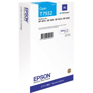Epson Tintenpatrone T7552 cyan Produktbild pa_produktabbildung_1 L