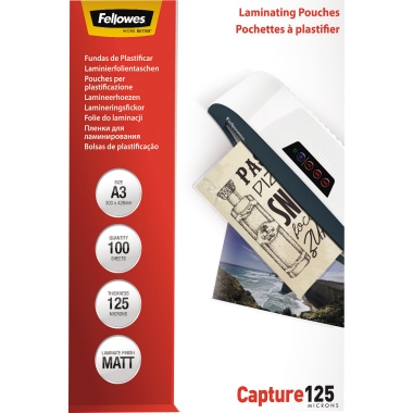 Fellowes® Laminierfolie Capture 125 DIN A3 Produktbild pa_produktabbildung_1 L