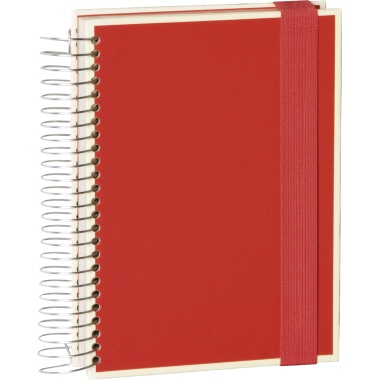 Semikolon Notizbuch Mucho red Produktbild