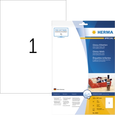 HERMA Universaletikett SPECIAL 210 x 297 mm (B x H) Produktbild pa_produktabbildung_1 L