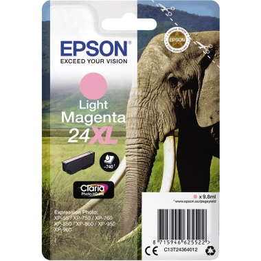 Epson Tintenpatrone 24XL fotomagenta