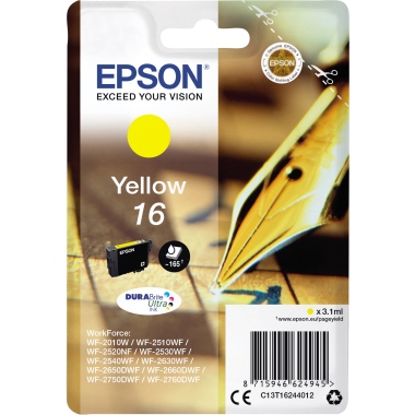 Epson Tintenpatrone 16 gelb Produktbild pa_produktabbildung_1 L