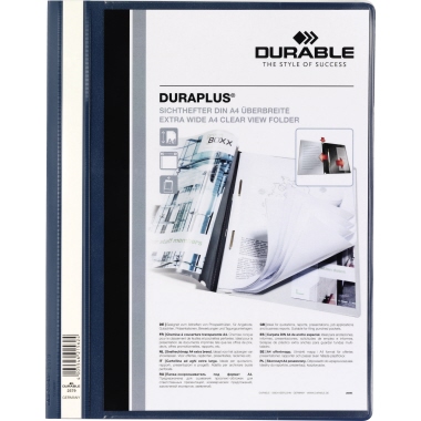 DURABLE Angebotshefter DURAPLUS® dunkelblau Produktbild