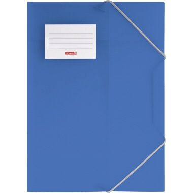 BRUNNEN Sammelmappe FACT! Colour Code azur blau transluzent Produktbild