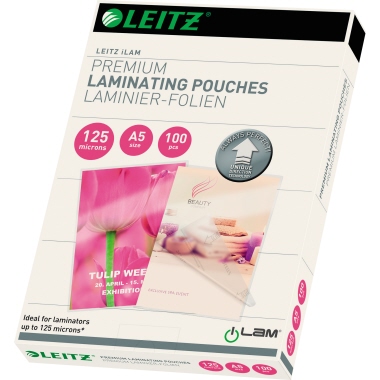 Leitz Laminierfolie iLAM DIN A5 Produktbild