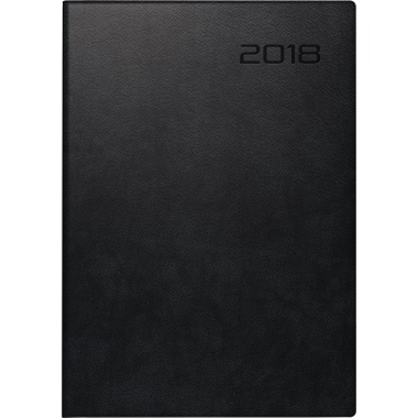 BRUNNEN Buchkalender 2018 schwarz