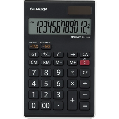 Sharp Tischrechner EL-124TWH Produktbild pa_produktabbildung_1 L