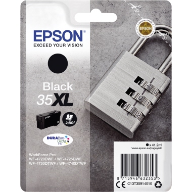 Epson Tintenpatrone 35XL schwarz Produktbild pa_produktabbildung_1 L