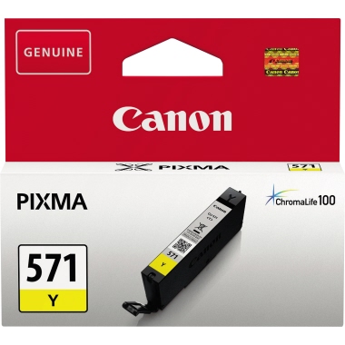 Canon Tintenpatrone CLI-571Y gelb Produktbild pa_produktabbildung_1 L