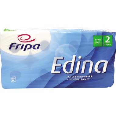 Fripa Toilettenpapier Edina 2-lagig Produktbild pa_produktabbildung_1 L