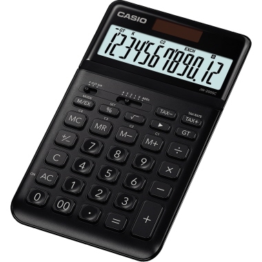 CASIO® Tischrechner JW-200SC schwarz Produktbild
