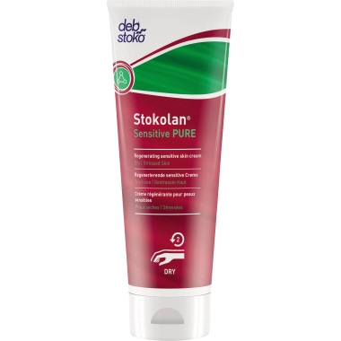 SC Johnson PROFESSIONAL Hautpflegecreme Stokolan® Sensitive PURE 0,1 l Produktbild pa_produktabbildung_1 L