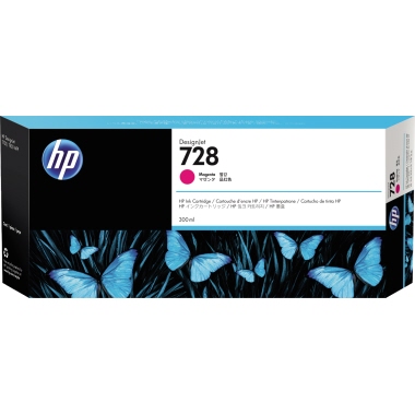 HP Tintenpatrone 728 magenta 300 ml Produktbild