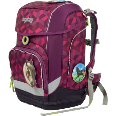 ergobag Schulrucksack cubo light NachtschwärmBär