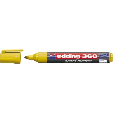 edding Whiteboardmarker 360 gelb Produktbild