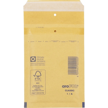 aroFOL® Luftpolstertasche classic Standard 1/A 200 St./Pack. braun Produktbild pa_produktabbildung_1 L