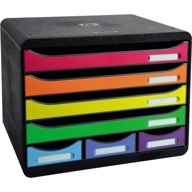 Exacompta Schubladenbox STORE-BOX Mini Iderama® schwarz Produktbild pa_produktabbildung_1 L