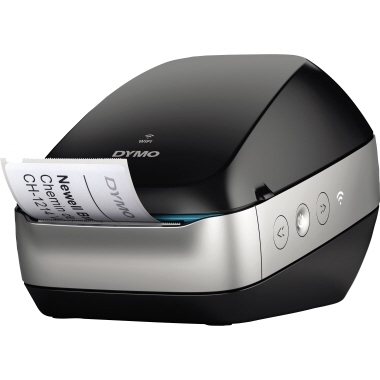 DYMO® Etikettendrucker LabelWriter™ Wireless schwarz/silber Produktbild pa_produktabbildung_1 L