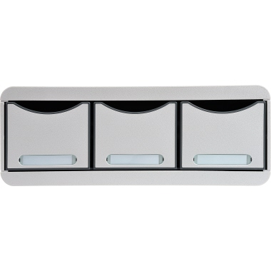 Exacompta Schubladenbox Toolbox Maxi 3 Schubladen lichtgrau lichtgrau Produktbild pa_produktabbildung_1 L