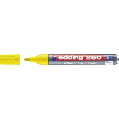 edding Whiteboardmarker 250 gelb Produktbild