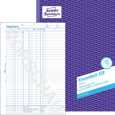 Avery Zweckform Kassenbuch EDV Produktbild pa_produktabbildung_1 L