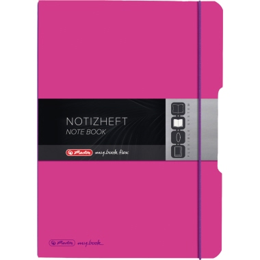 Herlitz Notizheft my.book flex DIN A4 pink Produktbild