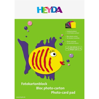 HEYDA Fotokarton DIN A4 Produktbild pa_produktabbildung_1 L