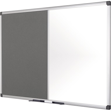 Bi-office Multifunktionstafel Maya 120 x 90 cm (B x H) grau, weiß Produktbild pa_produktabbildung_3 L