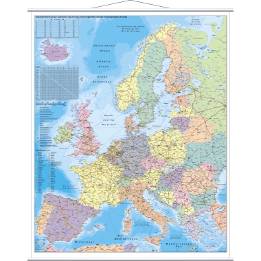 FRANKEN Landkartentafel Europa Produktbild