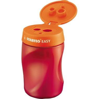 STABILO® Dosenspitzer EASYsharpener Rechtshänder orange Produktbild