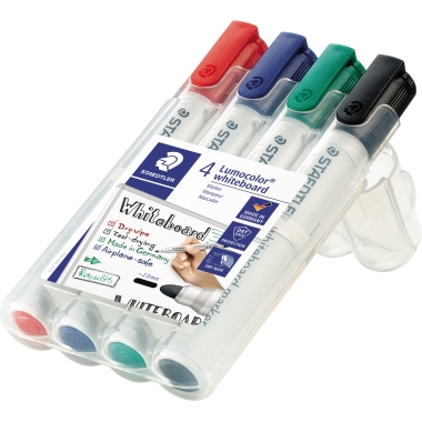 STAEDTLER® Whiteboardmarker Lumocolor® 351 4 St./Pack. Produktbild