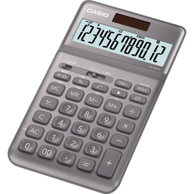 CASIO® Tischrechner JW-200SC grau Produktbild