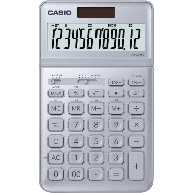 CASIO® Tischrechner JW-200SC blau Produktbild pa_produktabbildung_4 L