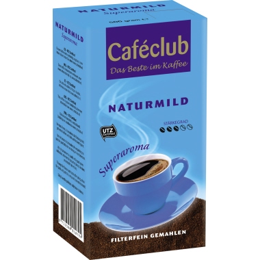 Kaffee Caféclub Naturmild gemahlen Produktbild