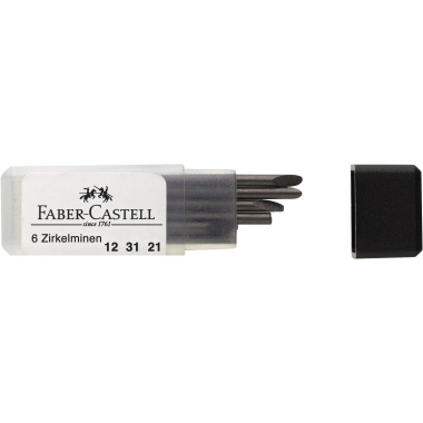 Faber-Castell Zirkelmine 6 St./Pack. Produktbild