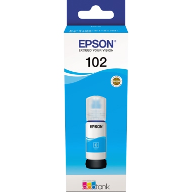 Epson Nachfülltinte Tintenstrahldrucker 102 cyan Produktbild pa_produktabbildung_1 L