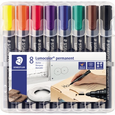 STAEDTLER® Permanentmarker Lumocolor® 352 8 St./Pack. Produktbild pa_produktabbildung_1 L
