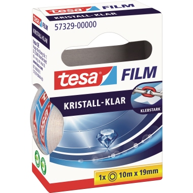 tesa® Klebefilm tesafilm® kristall-klar 19 mm x 10 m (B x L) Produktbild