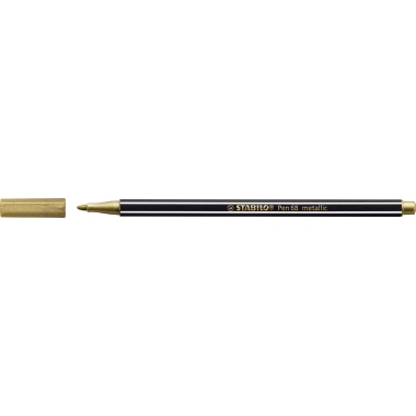STABILO® Fasermaler Pen 68 metallic gold Produktbild