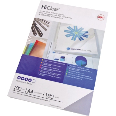 GBC® Deckblattfolie HiClear transparent Produktbild pa_produktabbildung_1 L