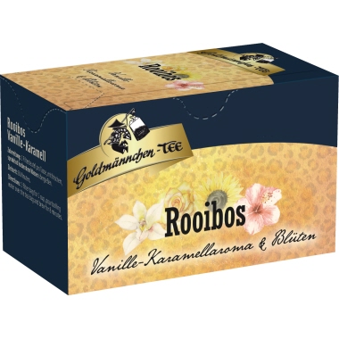 Goldmännchen Tee Rooibos Vanille-Karamell & Blüten Produktbild pa_produktabbildung_1 L