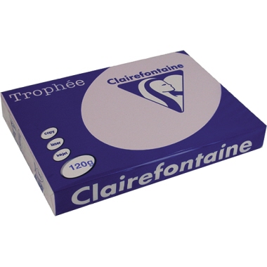 Clairefontaine Kopierpapier Trophée Color DIN A4 120 g/m² 250 Bl./Pack. lila Produktbild