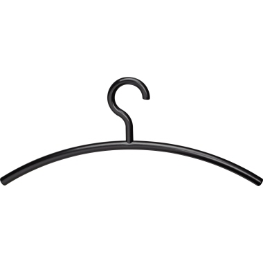 MAUL Kleiderbügel Kunststoff schwarz Produktbild