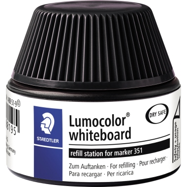 STAEDTLER® Nachfülltinte Marker Lumocolor® refill station schwarz Produktbild