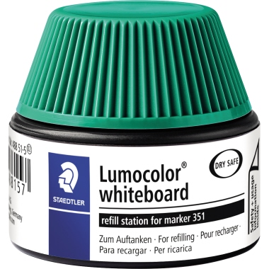 STAEDTLER® Nachfülltinte Marker Lumocolor® refill station grün Produktbild